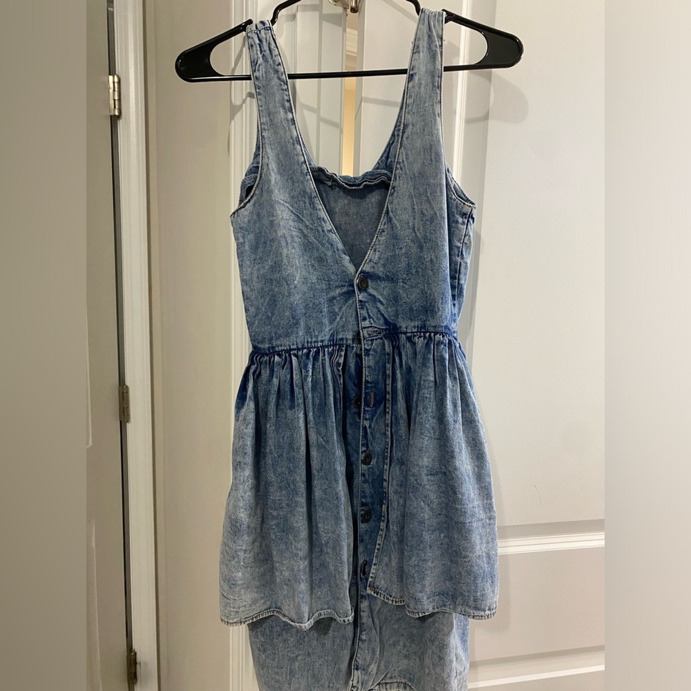 VINTAGE DENIM DRESS, size XS